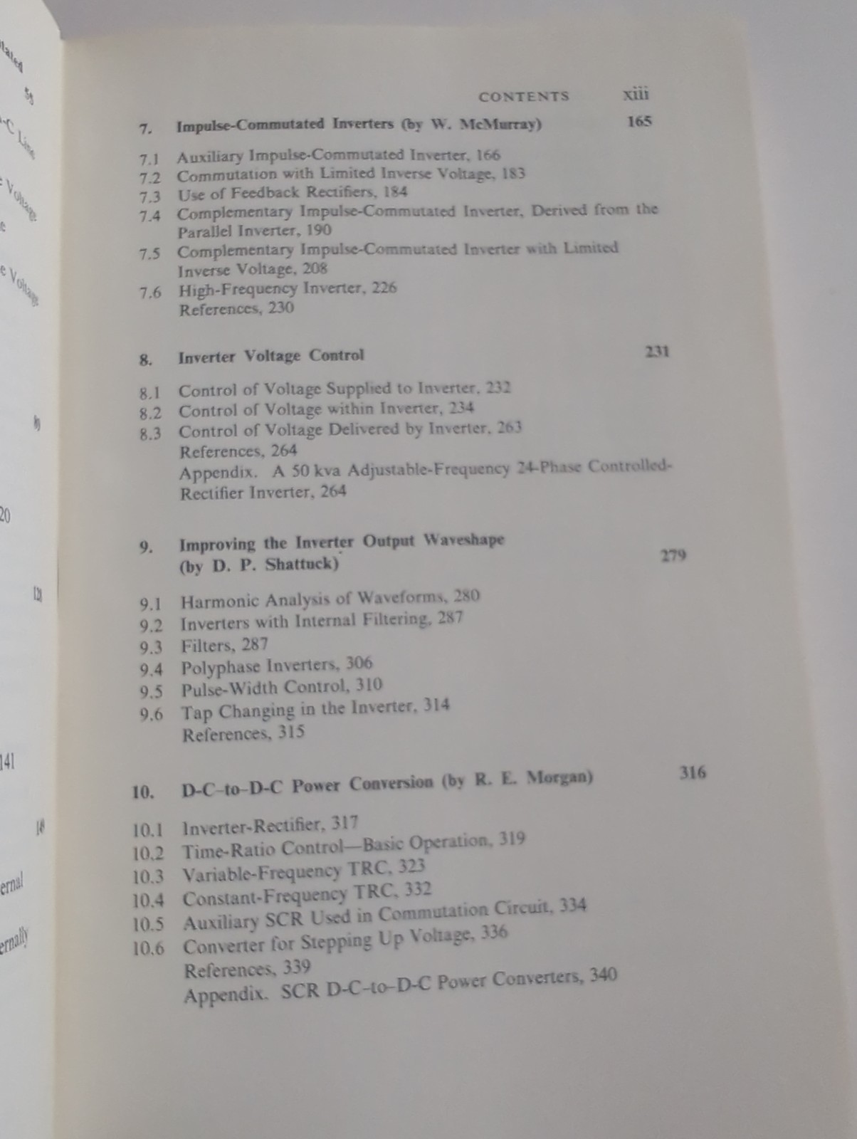 Principles of inverter circuits Bedford, B. D. Hoft, R. G. HC DJ Vtg 1964
