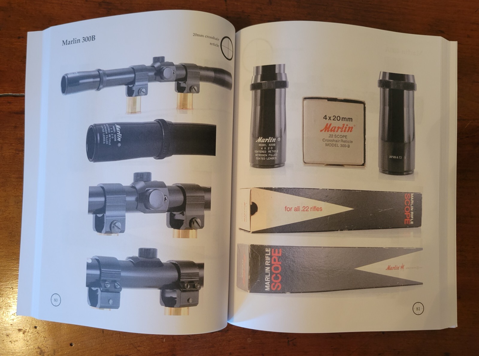 Marlin Rifle Scopes Book, 1936 to 2000 Brand new, author signed