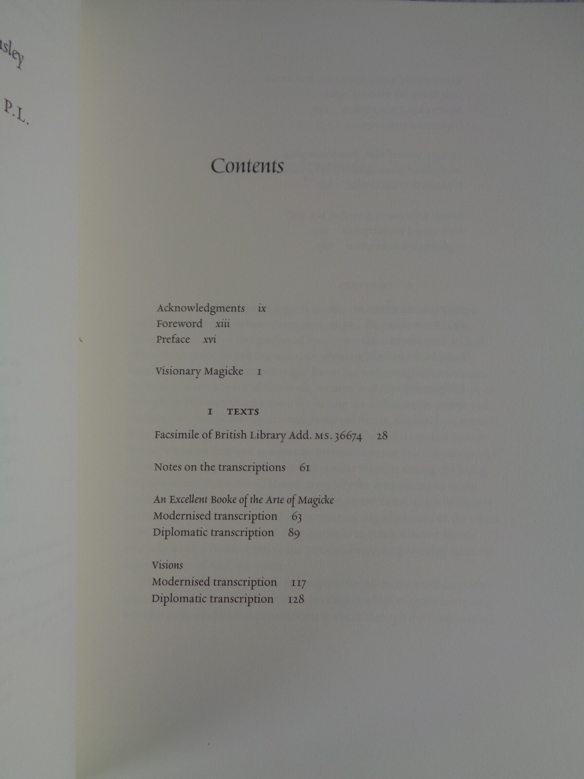 Excellent Booke Of The Arte Of Magicke Scarlet Imprint PB Bibliotheque Rouge