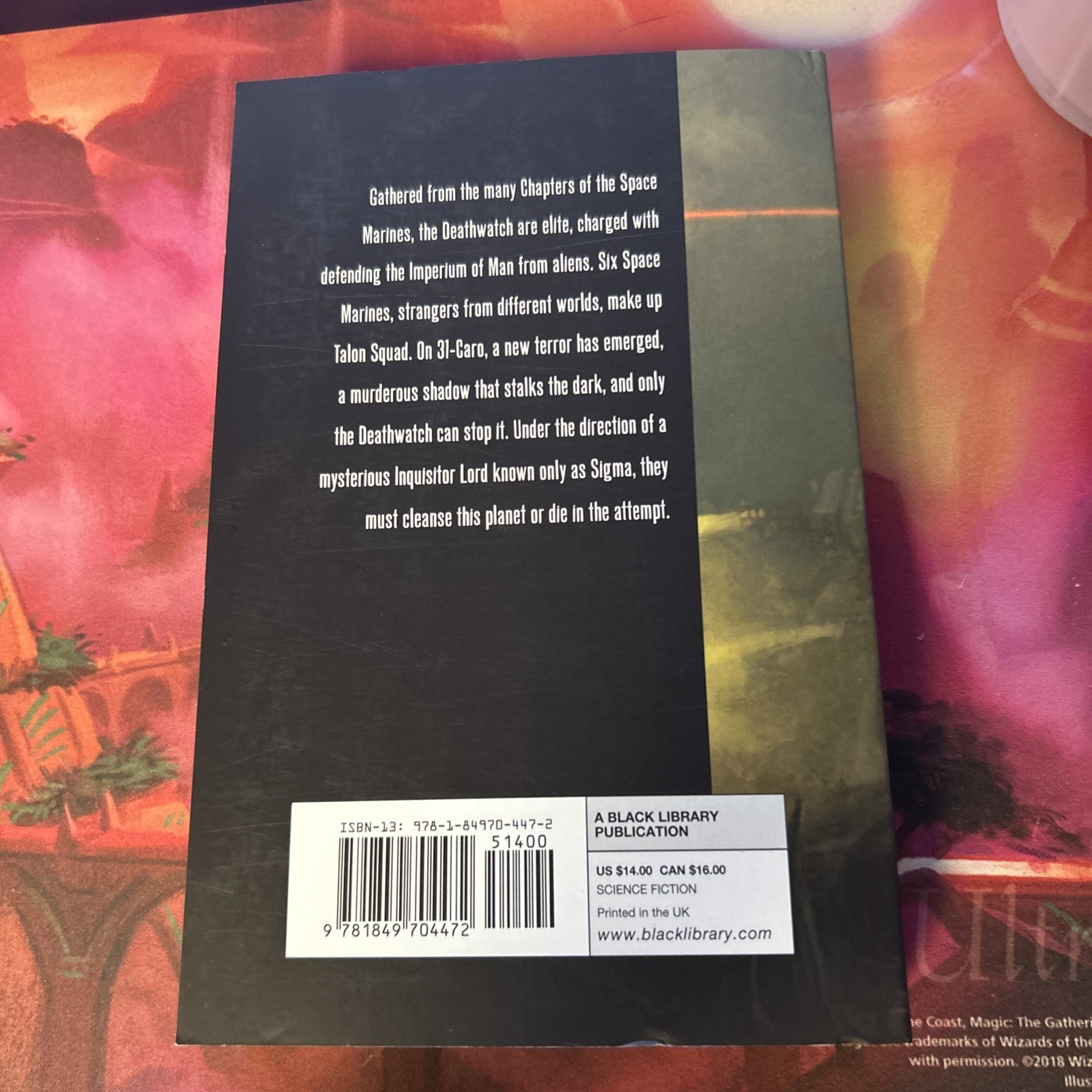 Deathwatch by Steve Parker (2013, Trade Paperback)