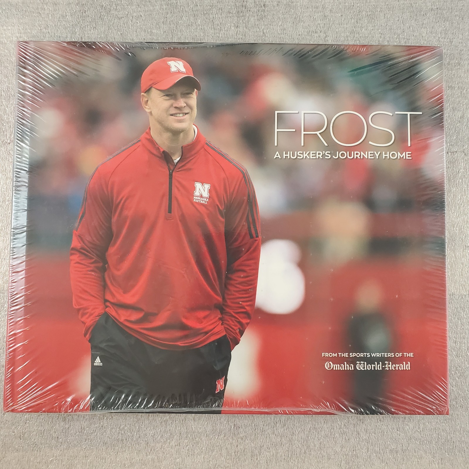 Frost A Husker’s Journey Home Omaha World Herald Hardcover SEALED