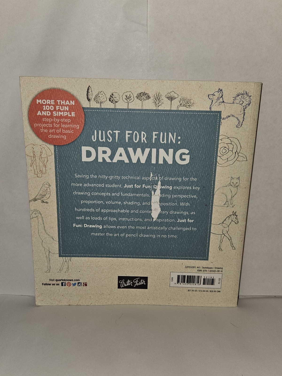 2 Drawing Books: Fantasy And Realism, People, Plants, Animals, Dragons, And More