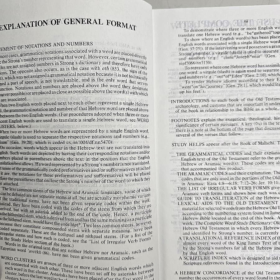 The Complete Word Study Zodhiates Old Testament KJV AMG HB Bible Study HC Book