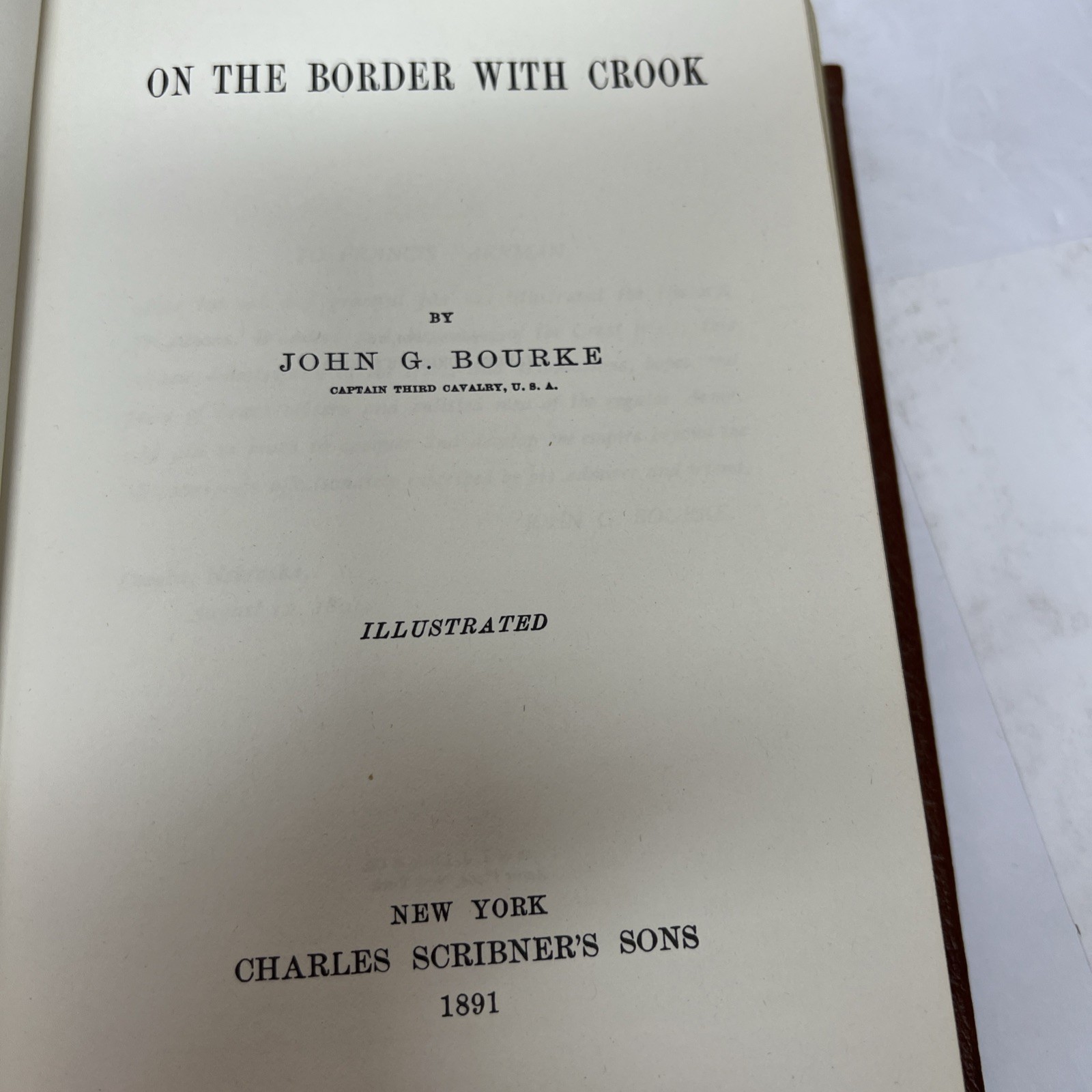 Lot 3 Classics Of The Old West,Eldorado,On Border/Gen. Crook,Life/Apaches,Leathr