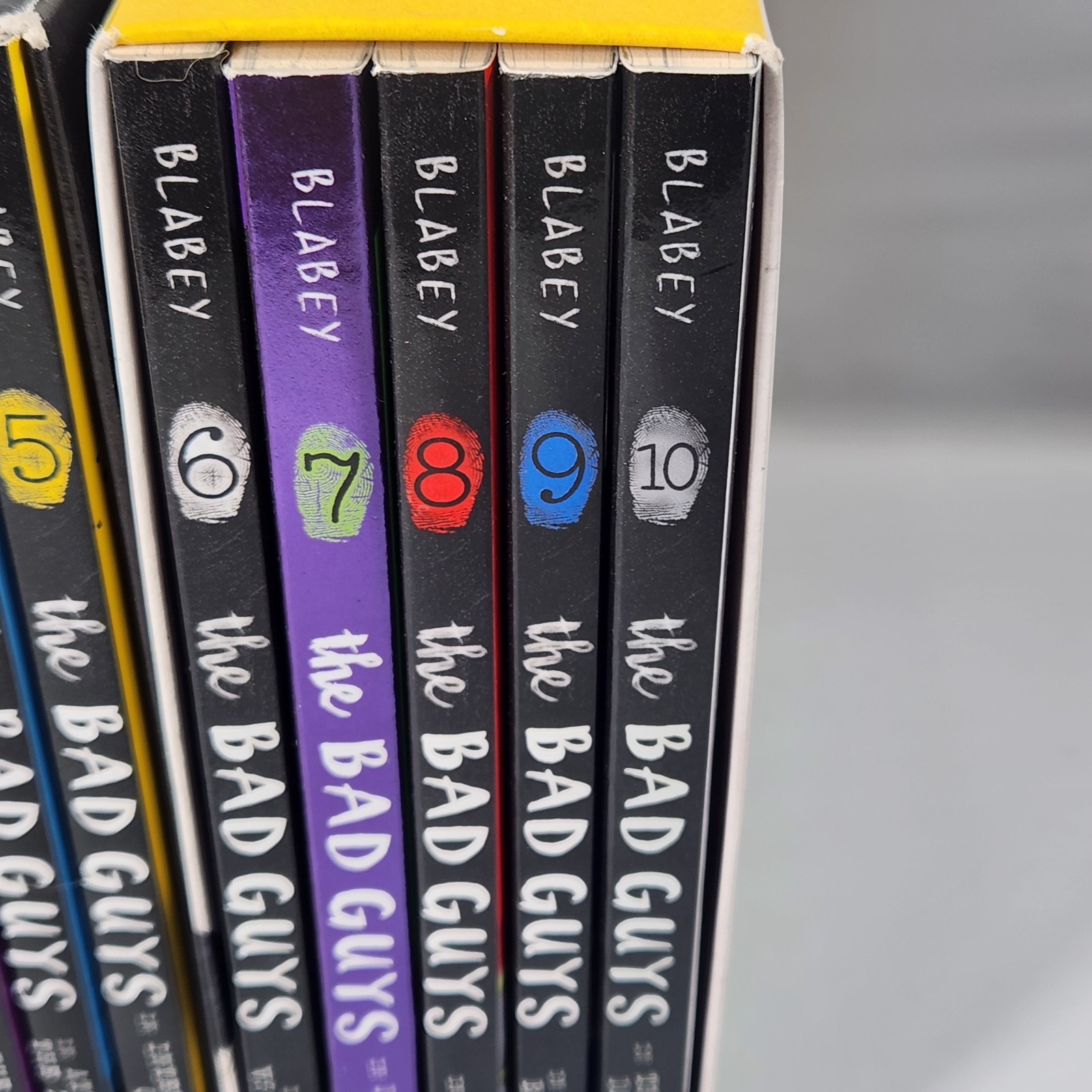 THE BAD GUYS Series Aaron Blabey Lot of 10 Paperback Books 1-10