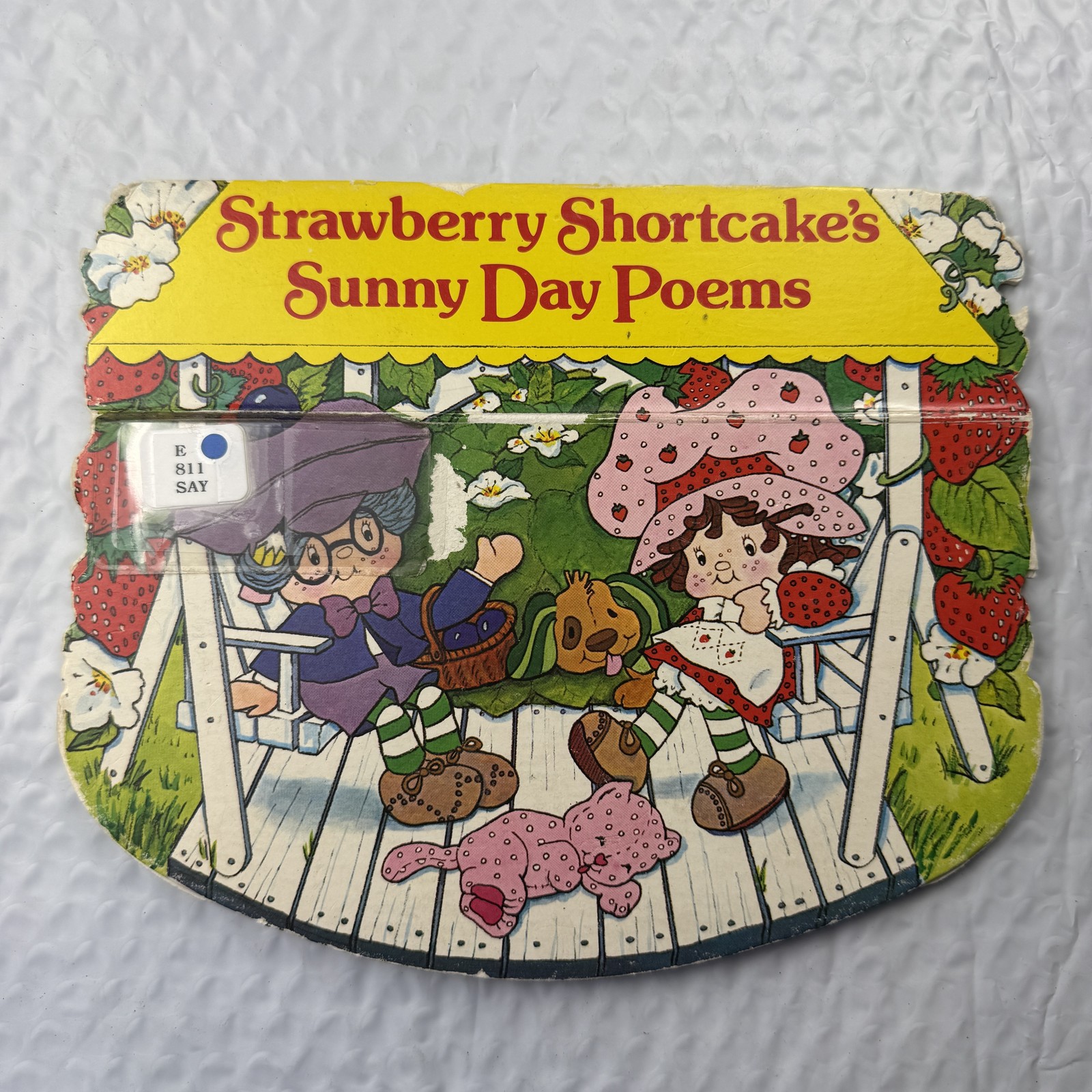 Strawberry Shortcake’s Sunny Day Poems 1st Ed 1981 Ex Library HC Vintage