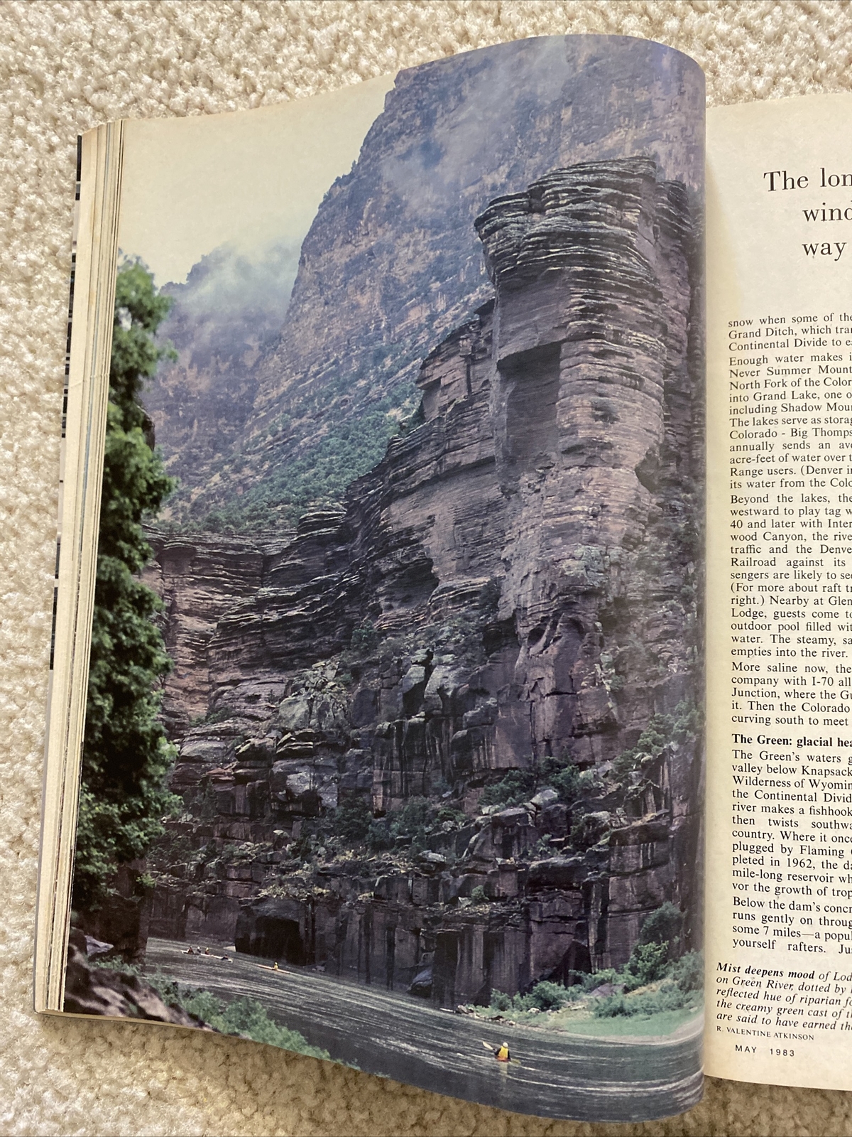 Sunset Magazine Grand Canyon May 1993 Very Good Condition