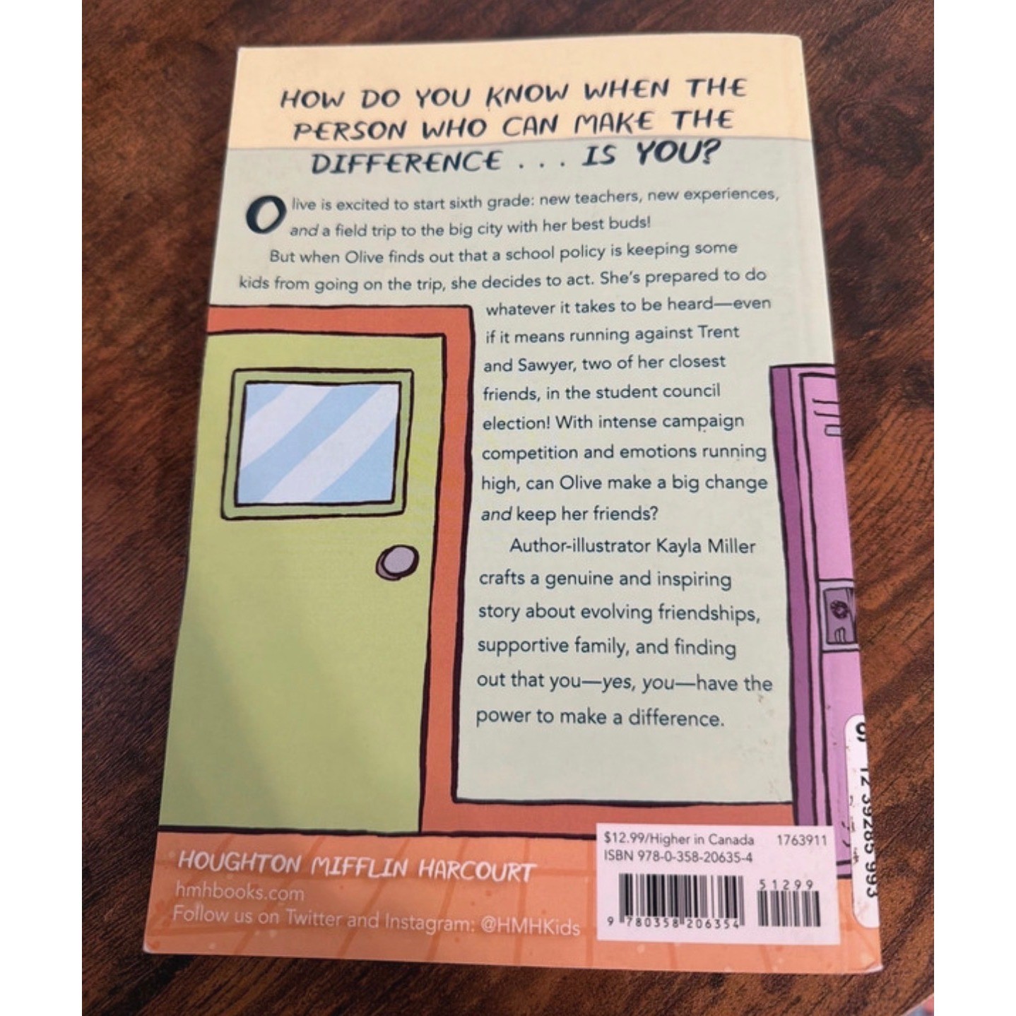 Act by Kayla Miller Graphic Novel Paperback Click Series Middle Grade Book