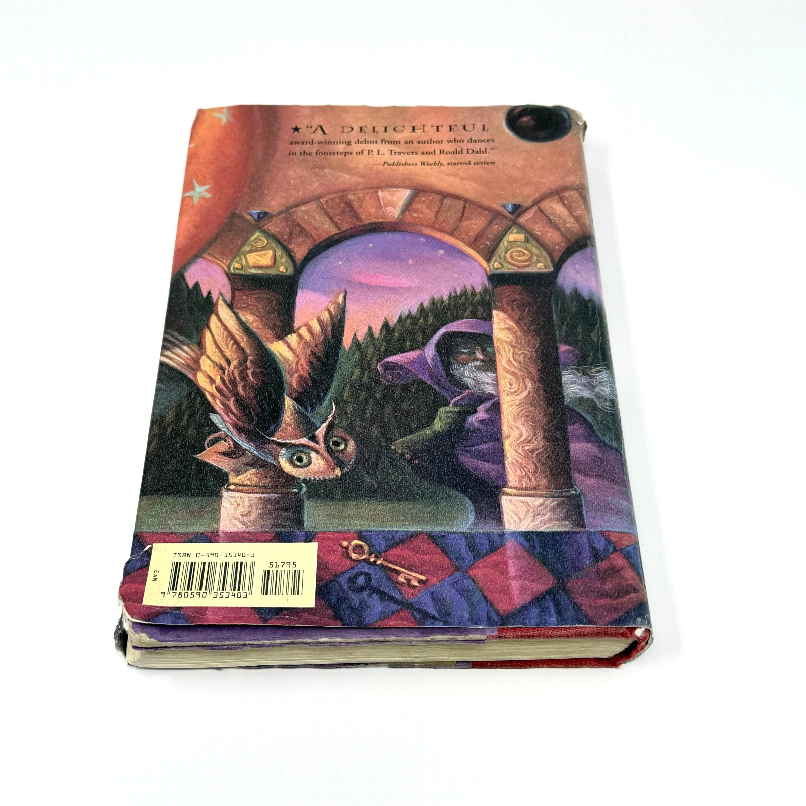 Harry Potter Sorcerers Stone First American Edition 1998 Hardcover DJ