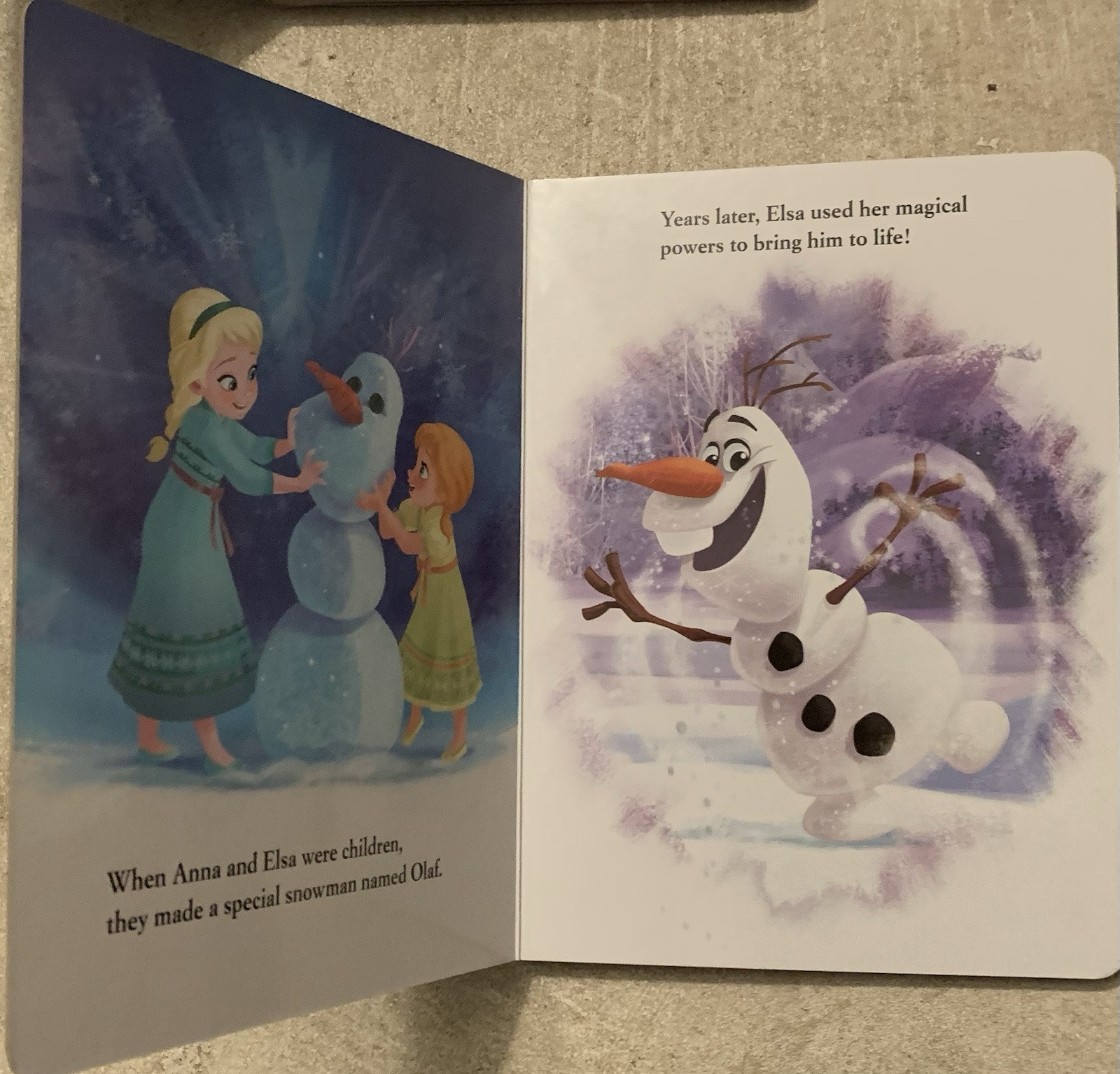 Lot Of 4; Disney’s Frozen Board Books GOOD Random House Kids 1st Edition Set!!!!