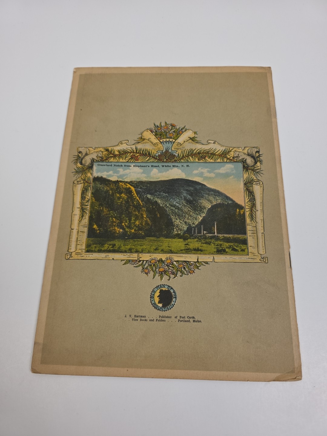The White Mts Of N.H. Switzerland Of America Souvenir And Guide Book Vintage