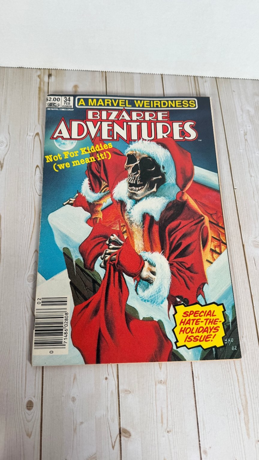 Bizarre Adventures #34 & #36 Marvel Magazine Group 1983 Comics Horror Sci-Fi