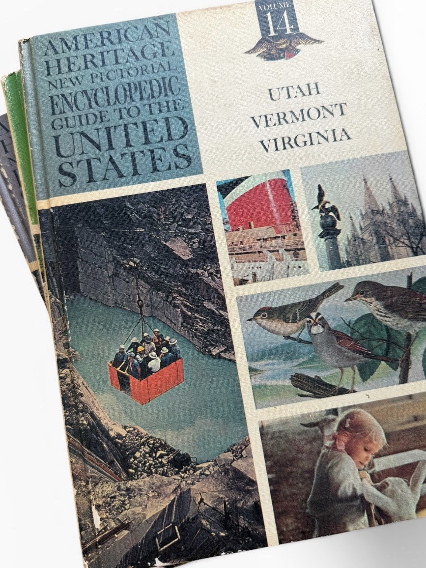 15 1965 American Heritage New Pictorial Encyclopedic Guide to the United States