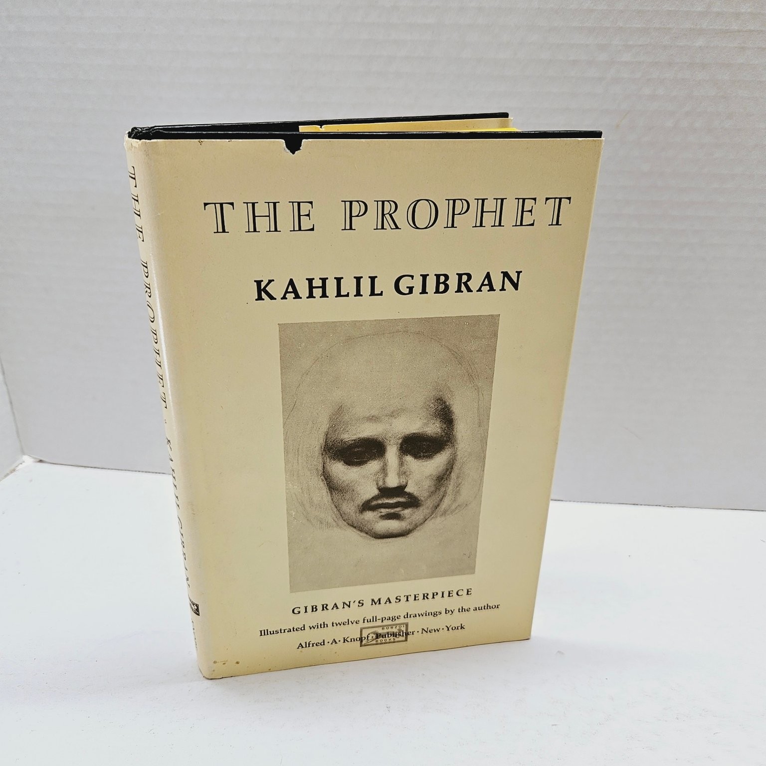 The Prophet by Kahlil Gibran 1982 Illustrated Borzoi Book HCDJ