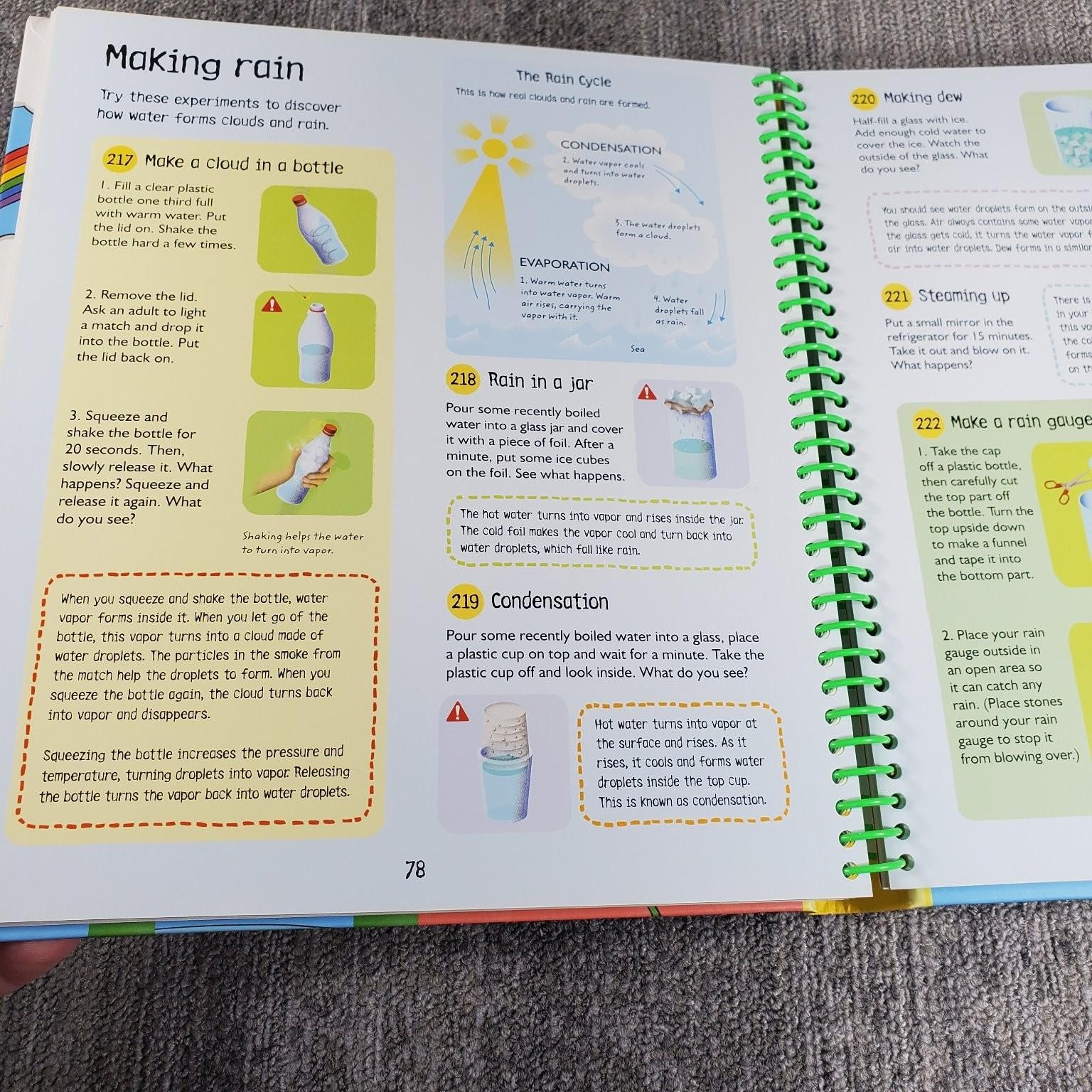 365 Science Activities Lacey Gillespie Bowman 2018 Illustrated Usborne