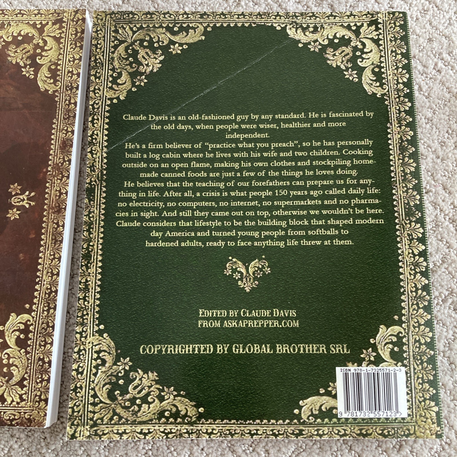 2 The Lost Ways & Lost Ways II Homesteading Survival Prepping Books Claude Davis