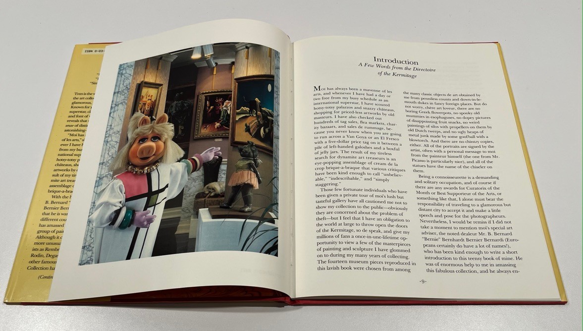 Miss Piggy’s Treasury of Art Masterpieces From the Kermitage Collection