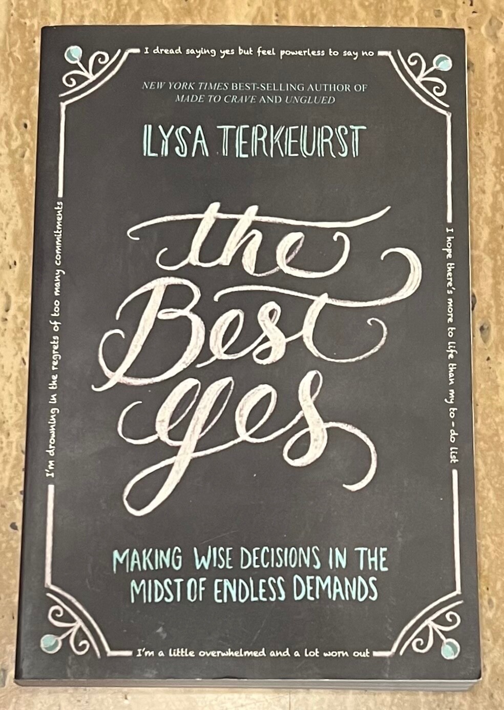 The Best Yes: Making Wise Decisions…, TerKeurst, Lysa