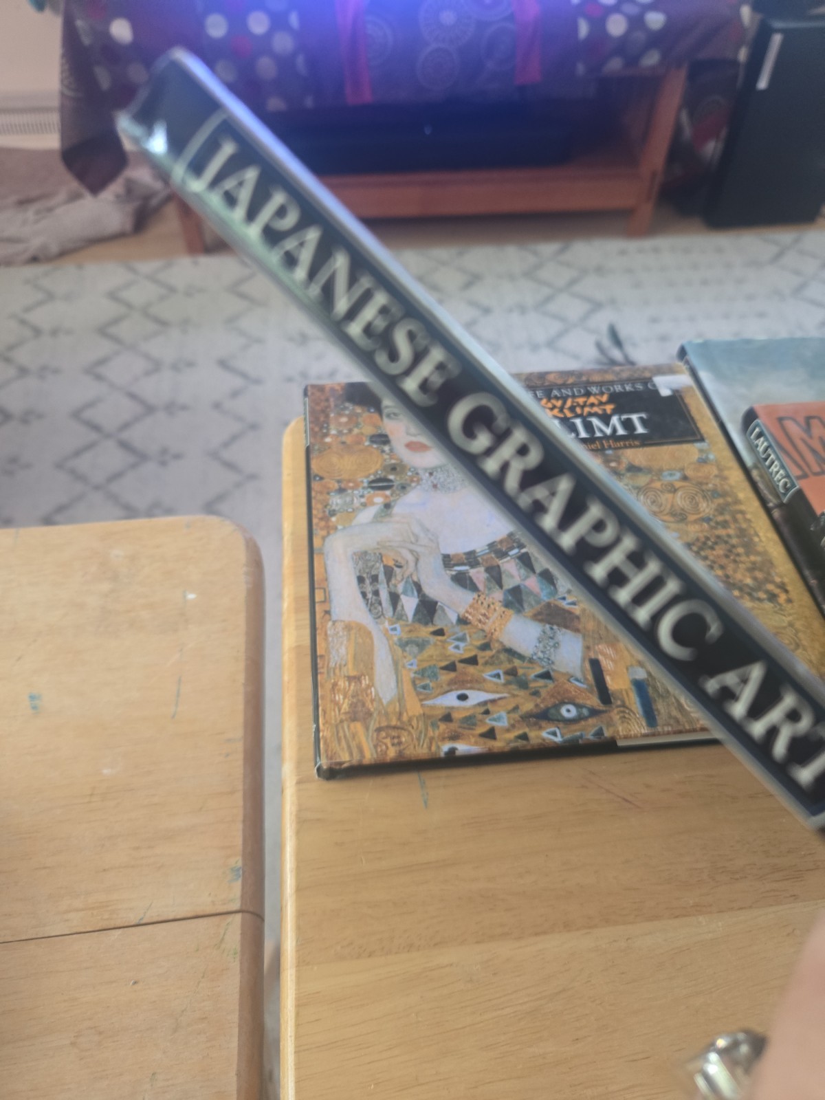 7 Books: Japanese Graphic Art, Landscapes, Portraits, Klimt, Pissarro, Lautrec