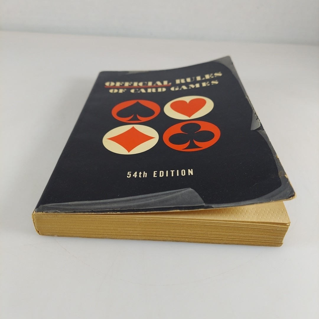 The Official Rules Of Card Games 54th Edition 1966 Whitman PB