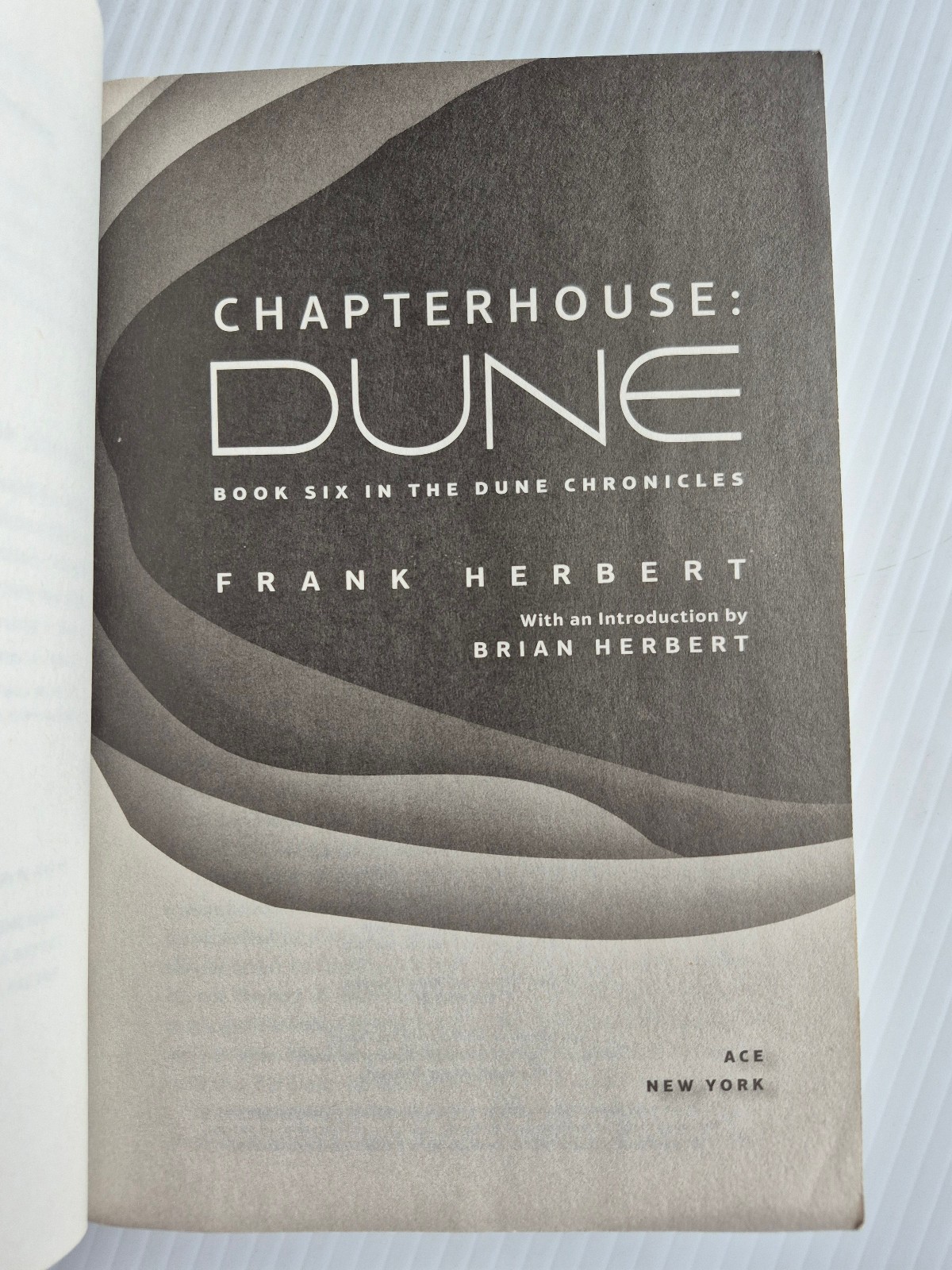 Dune Series ACE 2010 PB #1-2 & 4-6 MISSING #3 CHILDREN! USED: ACCEPTABLE!