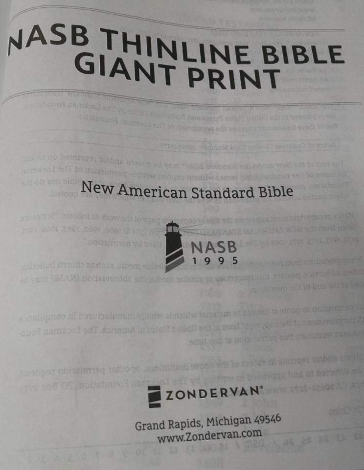 Nasb, Thinline Bible, Giant Print, Leathersoft, Teal, Red Letter Edition, 1995 T