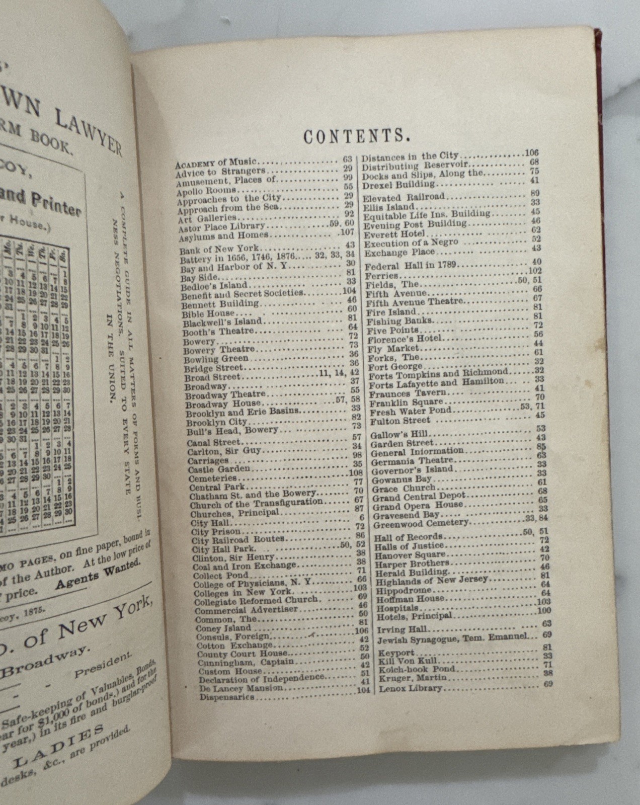 History of and How to See New York and Its Environs by Robert Macoy (HC, 1876)