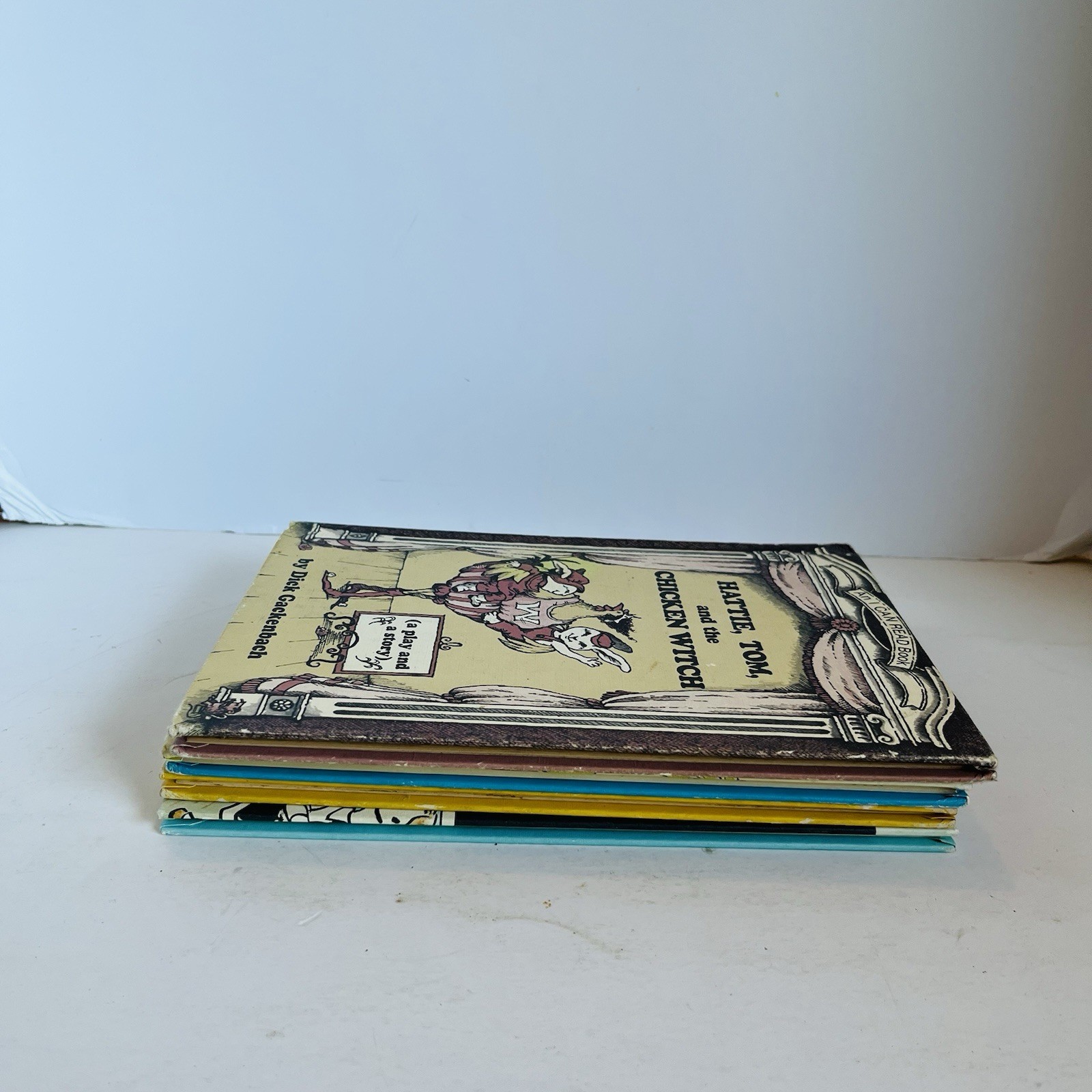 Vintage I Can Read Books Phonics Wiseman Hoff Gackenbach 50s – 80s Lot Of 4