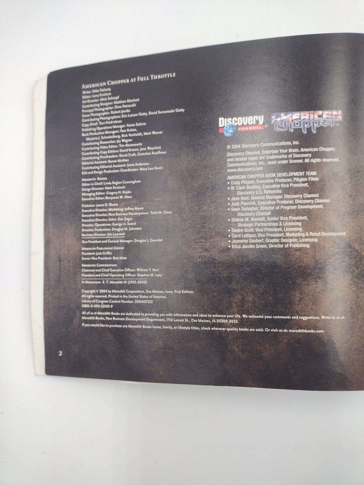 American Chopper At Full Throttle By Mike Flaherty Copyright 2004