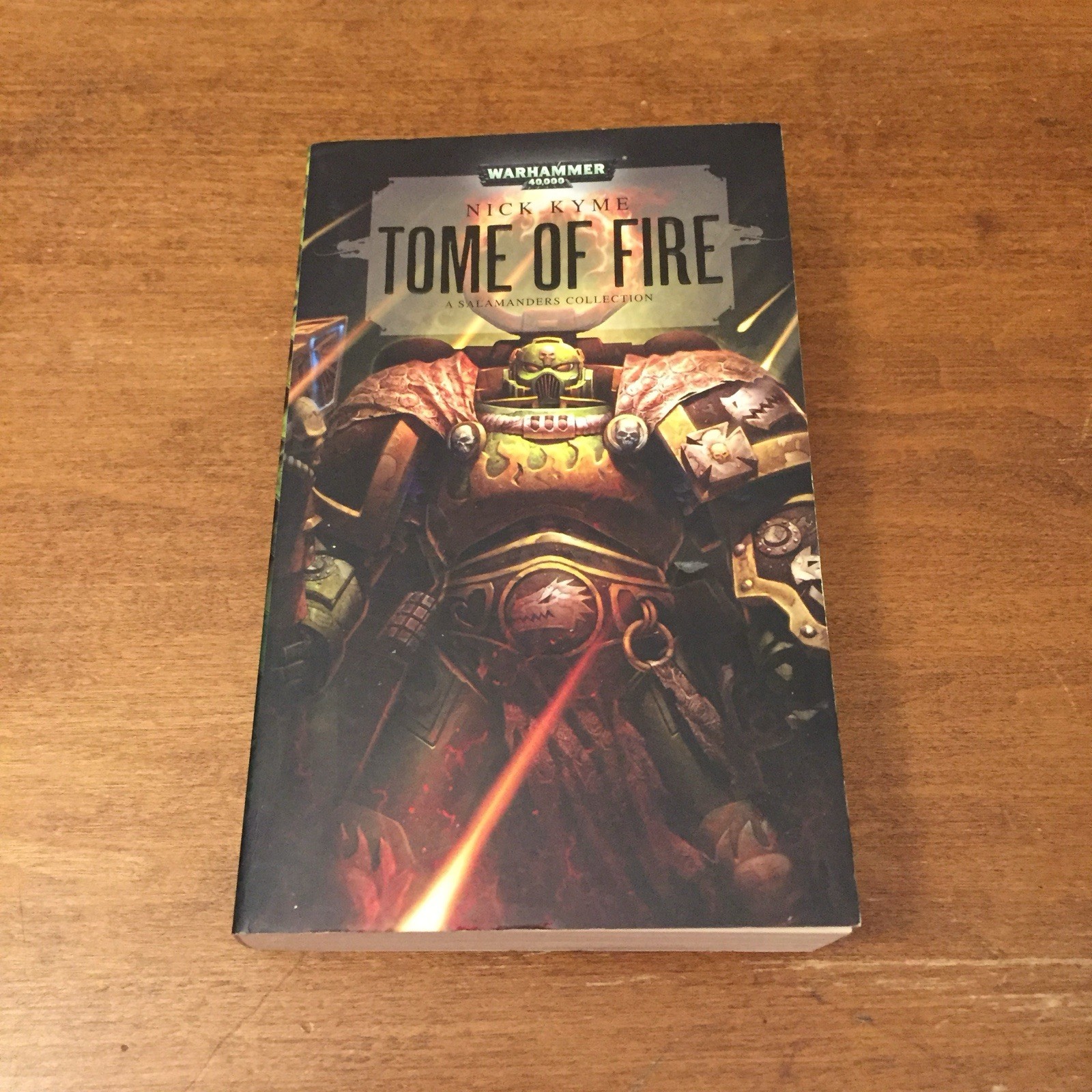 Tome of Fire (Warhammer) by Nick Kyme 2012 Black Library MMPB Salamanders Good+