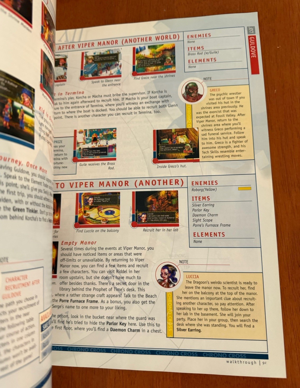 Chrono Cross Bradygames Official Strategy Guide (2000, Trade Paperback)