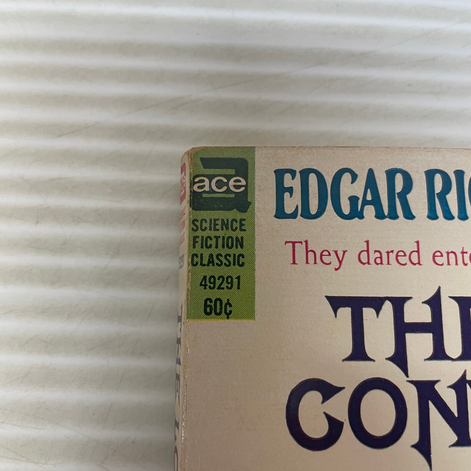 The Lost Continent Science Fiction Paperback Book by Edgar Rice Burroughs 1972