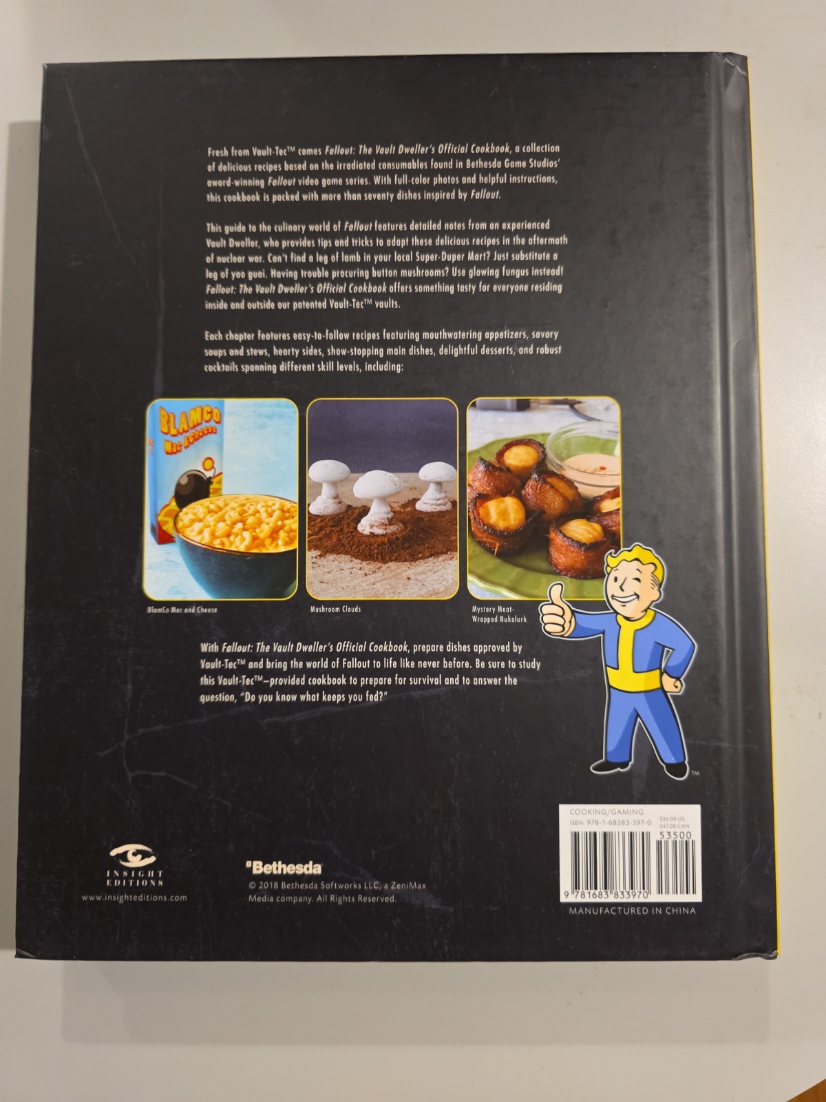 Fallout: the Vault Dweller’s Official Cookbook by Victoria Rosenthal (2018,…