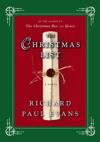 The Christmas List: A Novel – 1439150001, hardcover, Richard Paul Evans