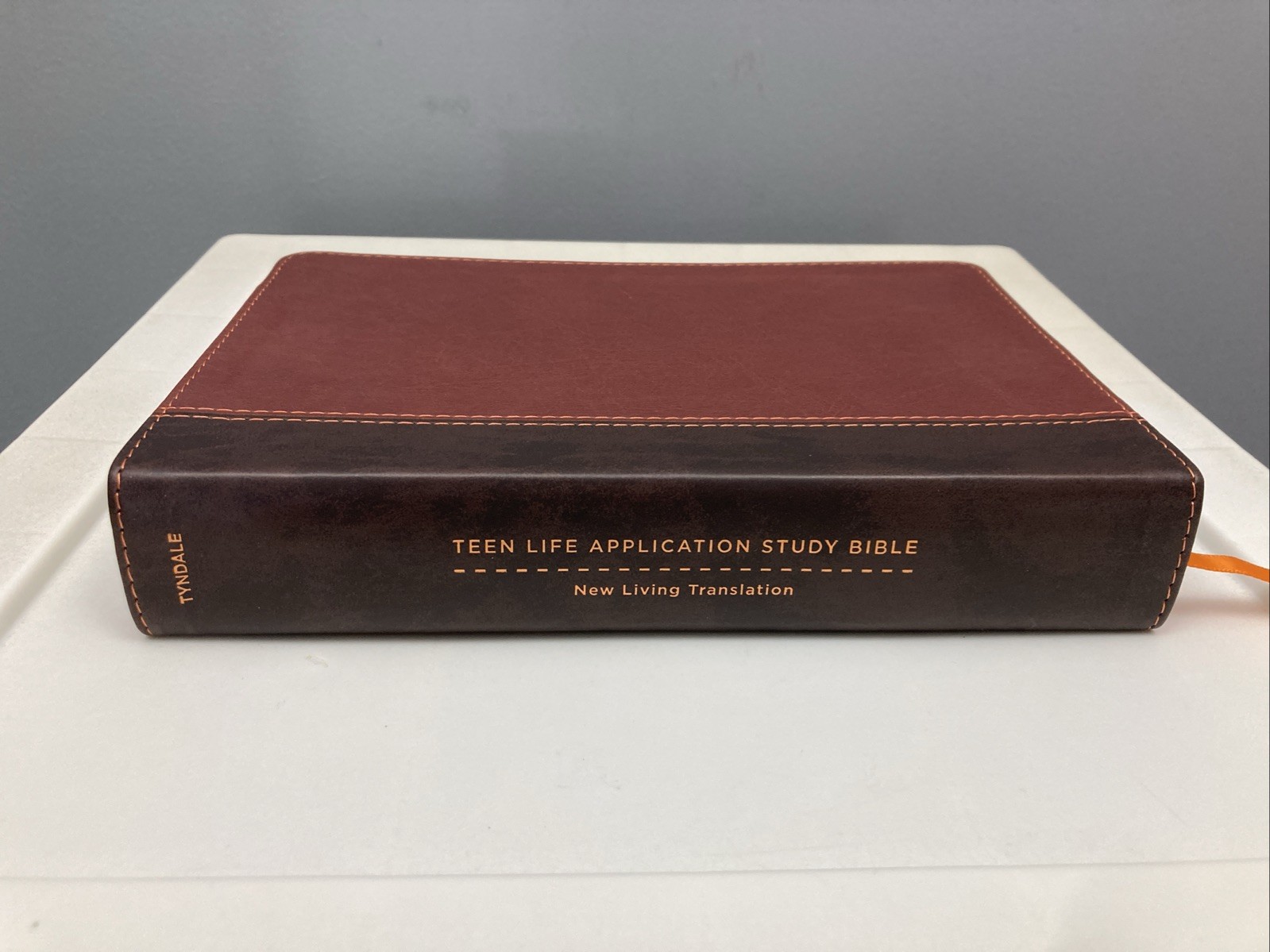 Teen Life Application Study Bible NLT (Leather / Fine Binding) Open Box