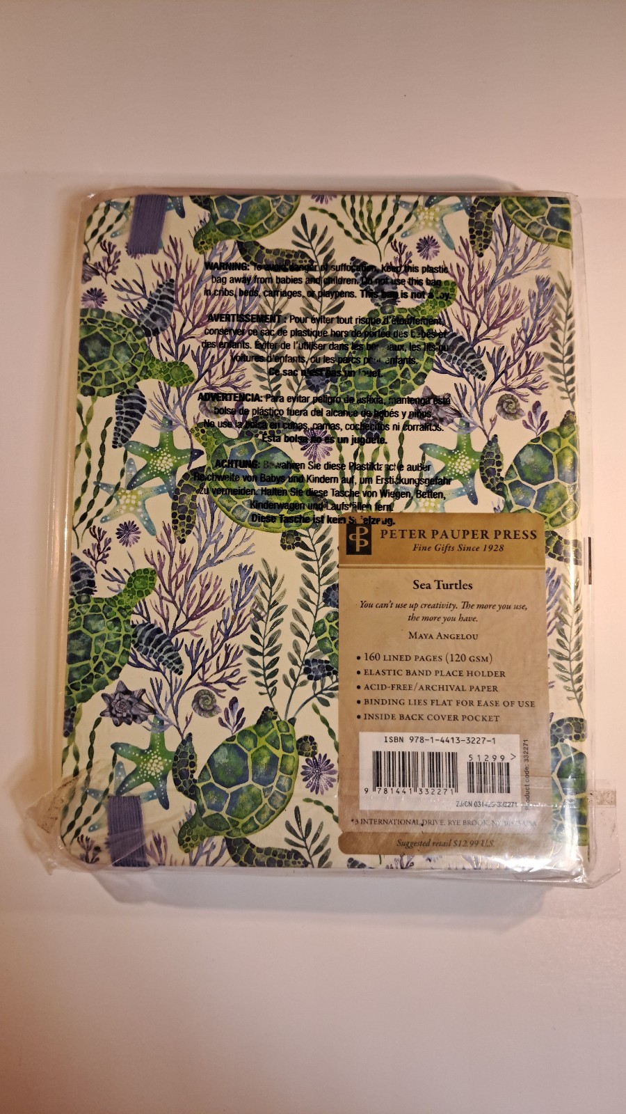Sea Turtles Journal (Diary, Notebook) by Peter Pauper Press
