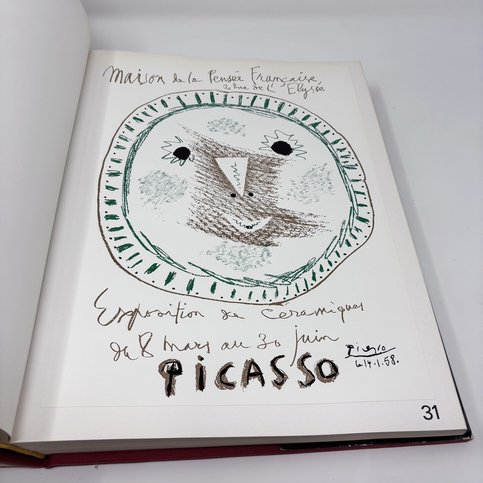 Picasso Posters Book Christopher Czwklitzer Coffee Table Book Art Collection