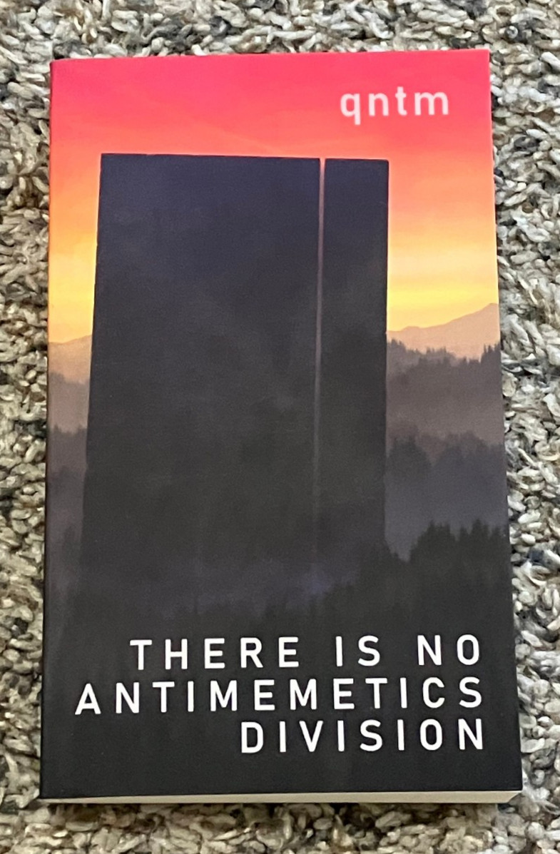“There Is No Antimemetics Division” by qntm (Original Paperback) [OOP — Rare!]