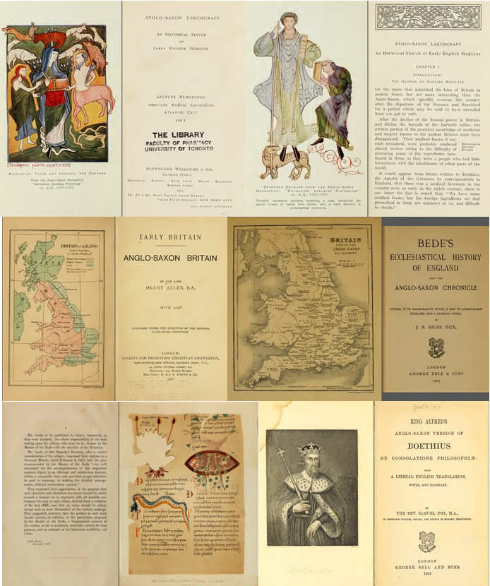 195 Old Rare Books on The Anglo-Saxon History Culture Wars Language Kings on DVD