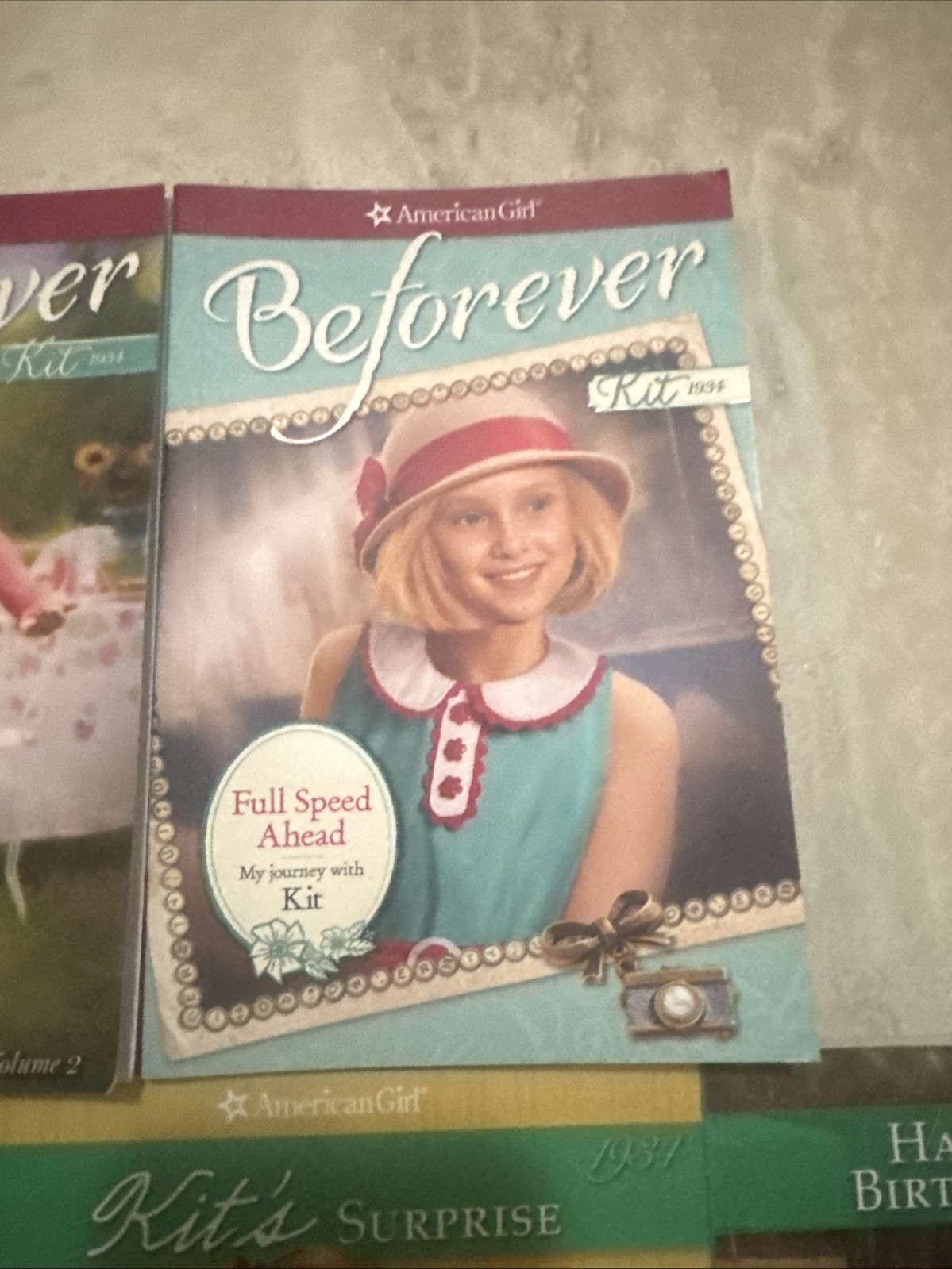 American Girl Kit Kittredge Book Lot Beforever 1 2 3 4 1930s Historical Fiction