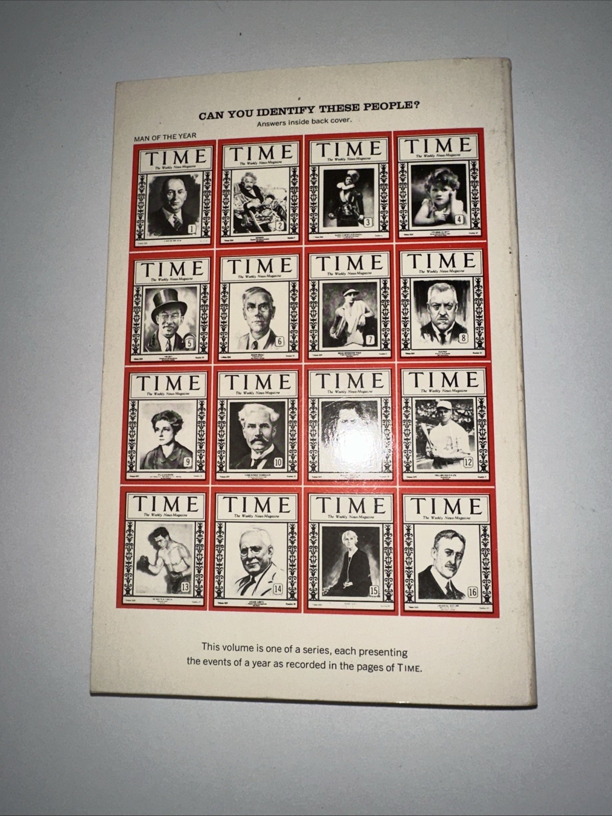 Time Magazine Time Capsule 1929 Year In Review Published 1967 Trade Paperback