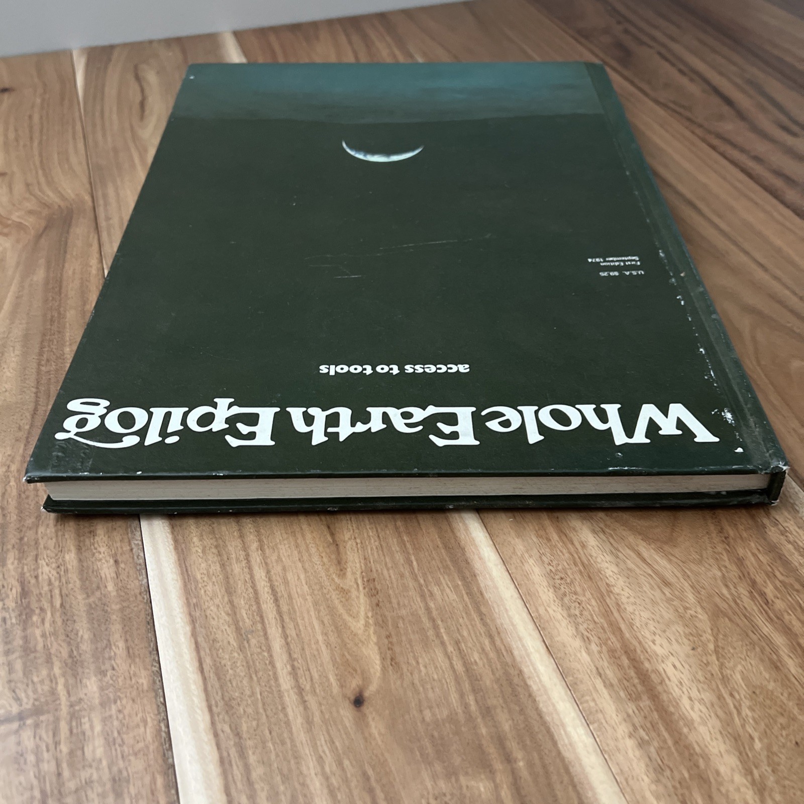 Whole Earth Epilog 1974 Jobs Stay Hungry Stewart Brand RARE Hardcover edition