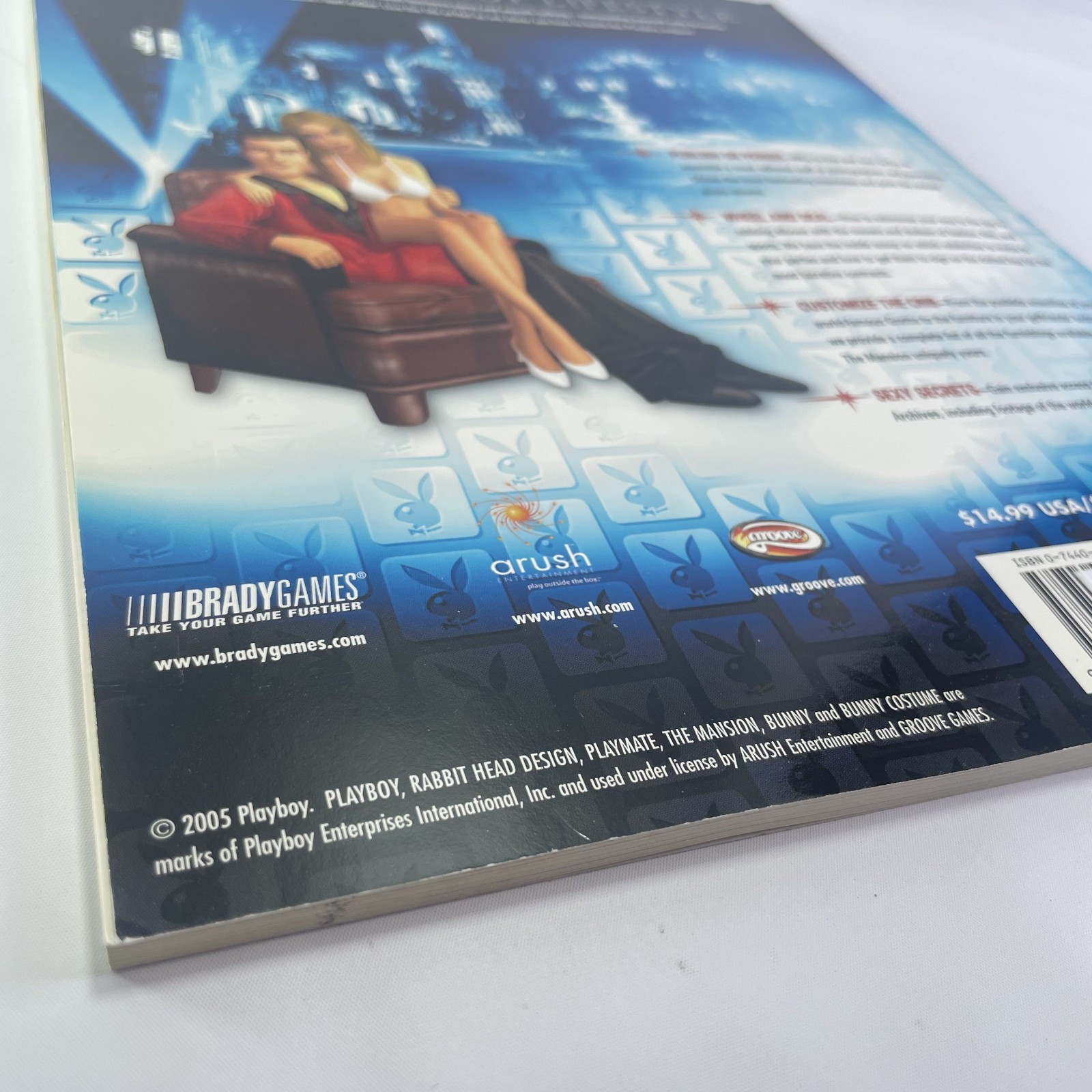 Playboy The Mansion Brady Games Official Strategy Guide For PlayStation 2 & Xbox