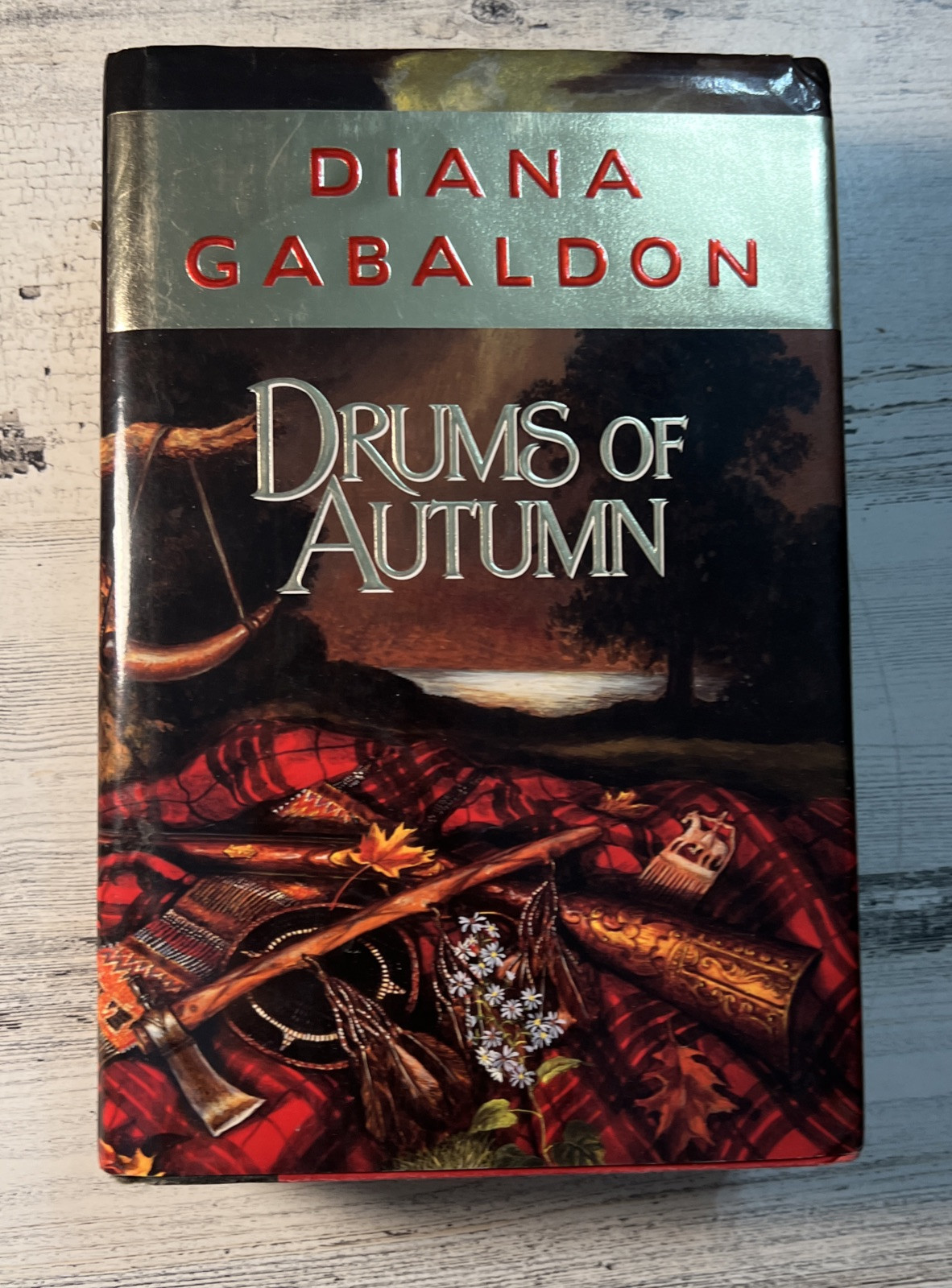 Drums of Autumn by Diana Gabaldon 1997 Hardcover 1st Edition 6 Print Dust Jacket