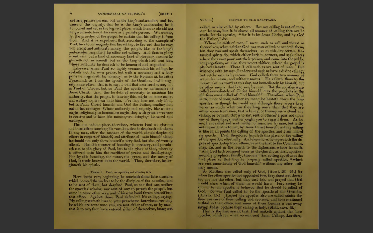 Martin Luther’s Commentary on Galatians (1644 Edition) PDF E-Book on CD-ROM