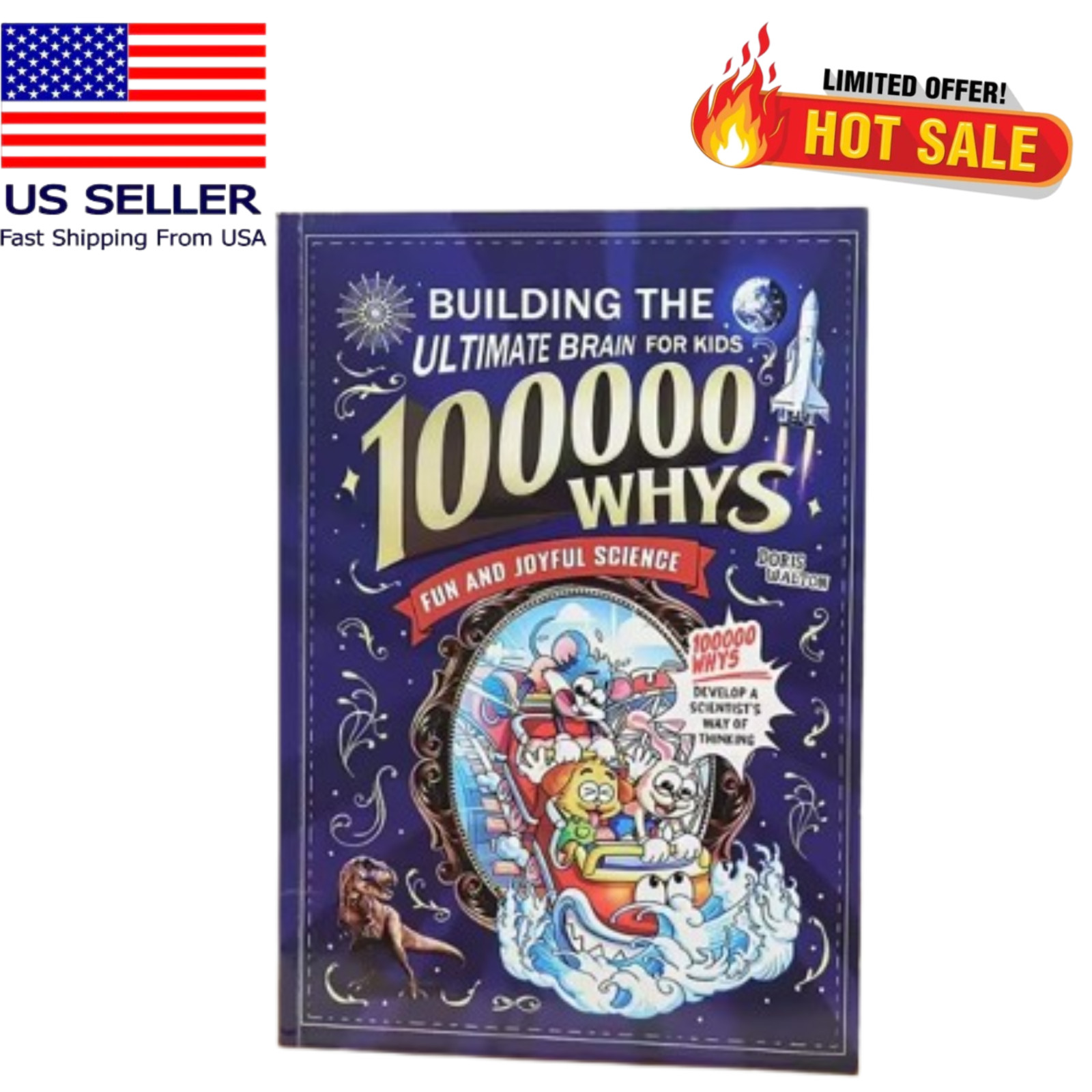 Children’s Encyclopedia Whys 100,000 Kids Book JQ Paperback