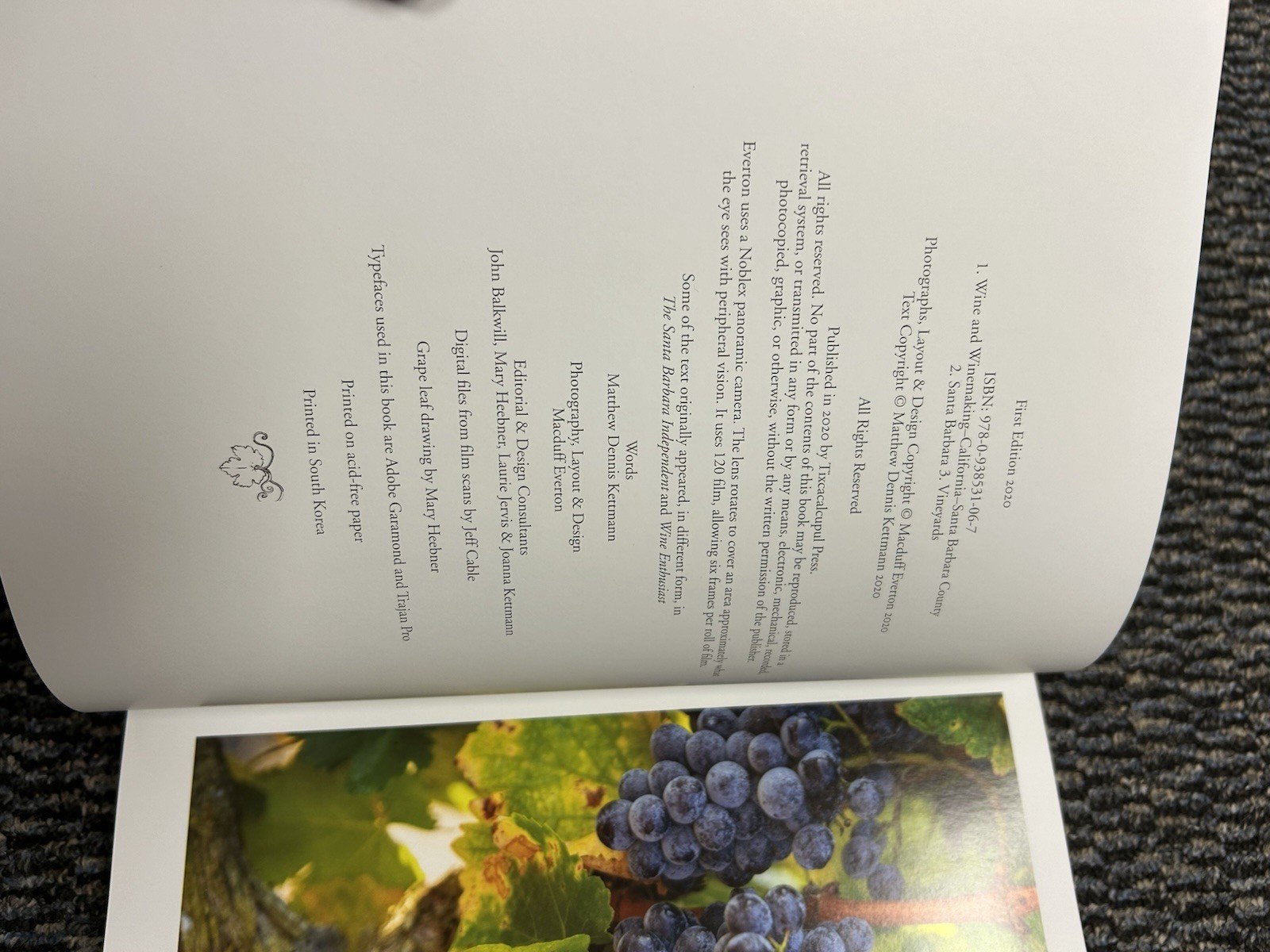 Vines & Vision : The Winemakers of Santa Barbara County by Matthew Kettmann