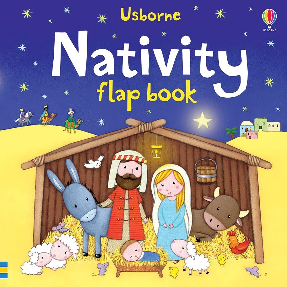 Nativity Flap Book (Usborne Flap Book) – Sam Taplin|Jessica Greenwell – Good…