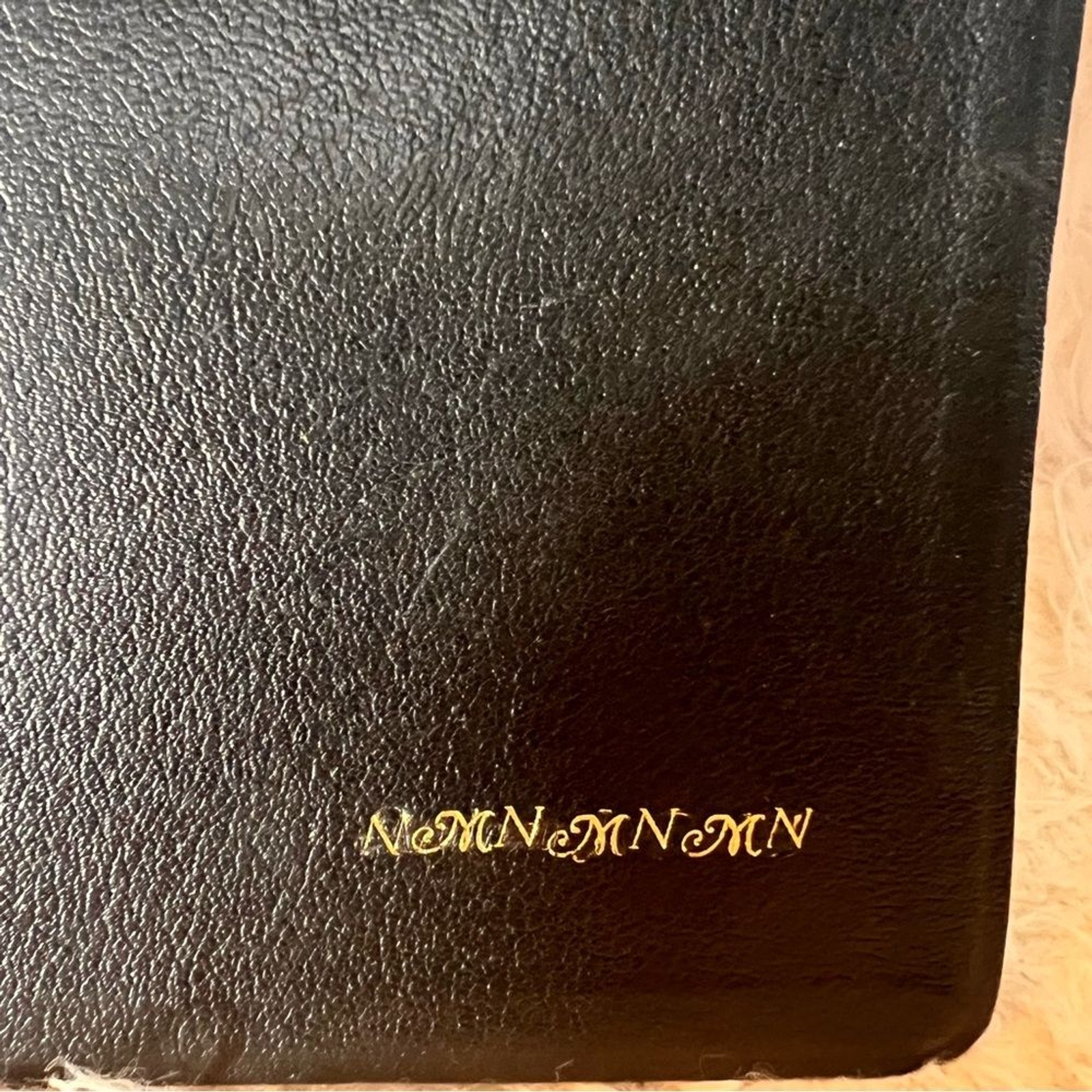 NIV Study Bible Black Leather Red Letter Zondervan Christian Religious
