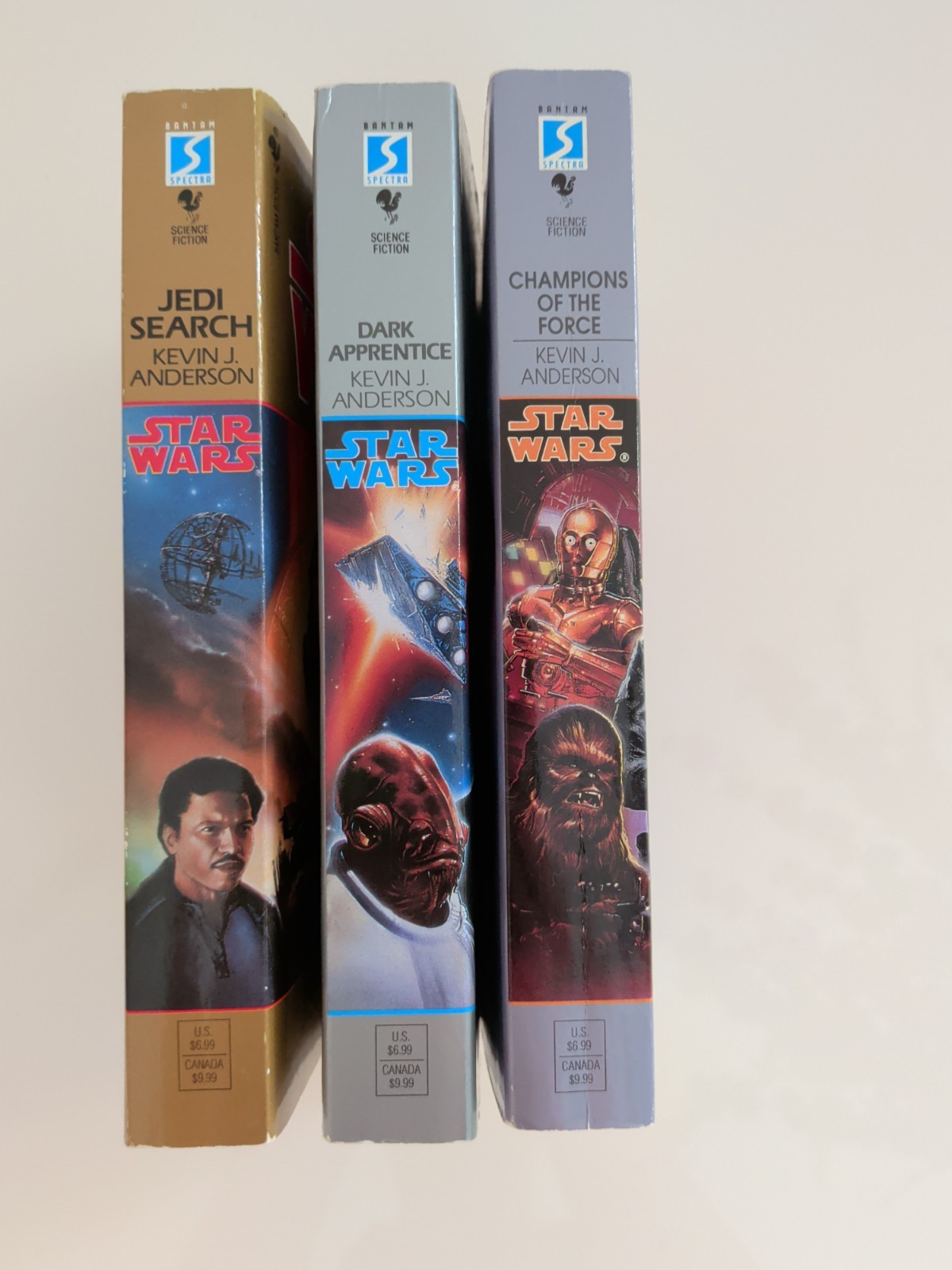 Star Wars: The Jedi Academy Trilogy by Kevin J Anderson (Books 1-3)